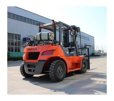 중국 LNG CNG forklift 5 ton 7tons lpg with PSI 4.3 EPA engine and 1220mm fork length 판매용