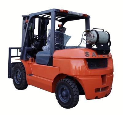 중국 China Shanghai SAFER Dual Fuel Forklift 2.0 Ton 2.5 Ton 3 Ton 3.5 Ton LPG Gasoline Forklift with TOYOTA ENGINGE 판매용