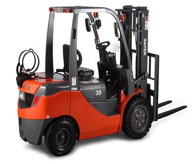 중국 Brand New Forklift SAFER 3 Ton Gasoline LPG Forklift Gasoline Engine CPQD30 Good Price 판매용