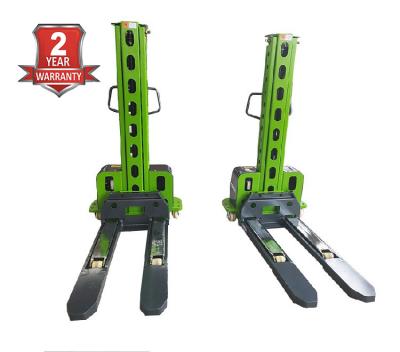 China Search Portable Self Loading Stacker Self Loading Forklift Video Technical Support Te koop