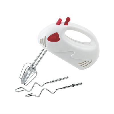 China Durable plastic beater ejector button body 100w cake mixer 7 speeds push ejection control hand mixer kitchenaid cake dough mixer with beater and hook for sale