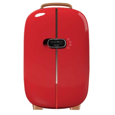 China Portable Thermoelectric Storage Mini Cosmetic Fridge Beer Fridge Skin Care Refrigerator for sale