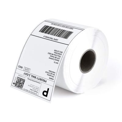 China High Quality Waterproof Label Waterproof Self Adhesive Sticker For Shipping Label A6Thermal Sticker Paper for sale