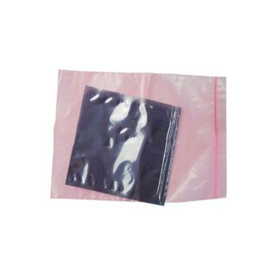 China PVC Waterproof Self Adhesive Zip Lock Plastic Bag for sale