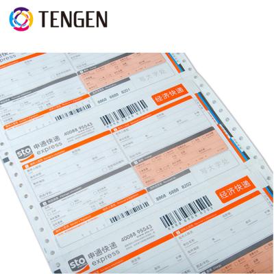 China paper & 2020 Newest Express Cardboard Barcode or Courier Tracking Express Air Waybill Printing for sale