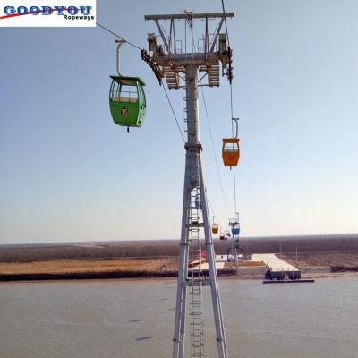 China Passenger transport funicular ropeway cross the river to cross the sea lake good you chinese brand ropeway manufacturer for sale