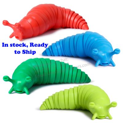 China New Toy In Stock Funny Educational 3d Squishy Person Kids Amazing Sensory Toys For Luring Stim Decompression Squishy Articulating Person Toy Slug for sale