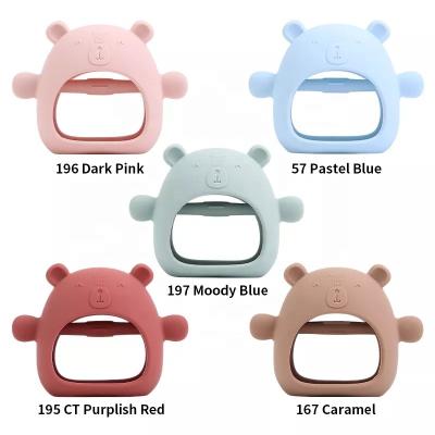 China Ever Drop Eco-Friendly Silicone Baby Teether Toy For 0-6month Infants Baby Chew Toys To Suck Needs Hand Pacifier Car Seat Toy New Born for sale