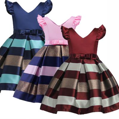 China Petal in Running Kids Even Elegant Casual Dresses Formal Wedding Christmas Baby Girl Toddler Bridesmaids Dress Kids Dress for sale