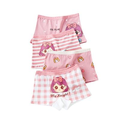 China Breathable In Running Children Wears Cartoon Cotton Children Underpants Girls Child Underwear Girl The Brief for sale