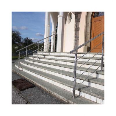 China Modern hot sale balcony outdoor stainless steel railing stainless steel tubing cable railing post stair railing for sale