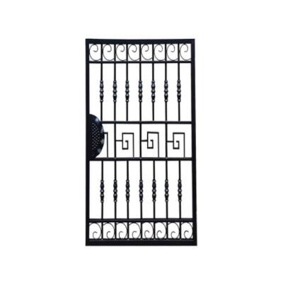 China New Design Stock Heat Insulation Wrought Iron Iron Gate Suitable Yard Gate for sale