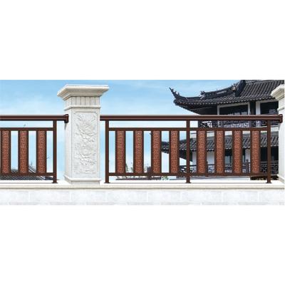 China Modern Good Quality Sold by Chinese Manufacturers Plate Aluminum Art Balcony Guardrail Price for sale