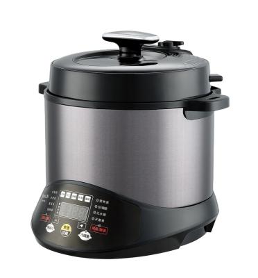 China 24 Hours Presetting Intelligent Electric Pressure Cooker 5L / 6L Multi Functional Cooker With No-arc Design Control Panel for sale