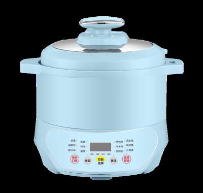 China Commercial No Need Round Back Deign Electric Pressure Cooker And Hot Pot High Pressure Cooker Chafingdish for sale