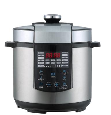 China Household factory price 6 quart Amazon best selling stainless steel pot electric pressure cooker for sale