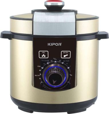 China Hot Selling Household 9 In Moments 1 Operate Programmable Electric Pressure Cooker 1000W 6L for sale