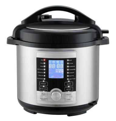 China New Design Household 14 in 1 Electric Pressure Cooker 24 Hours Preset Function for sale