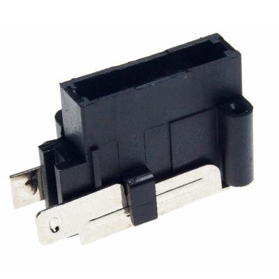 China Low Pressure Panel Mount Fuse Holder Standard 0287 PCB AB19 Fuse Holder With Fixed Hole Automotive PCB Fuse Holder for sale