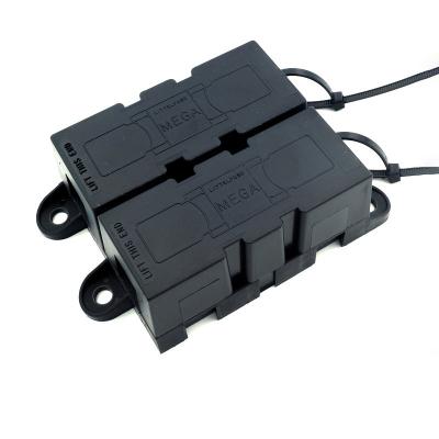 China Black ANM ANM-H Low Pressure Bus Truck Vehicle Automobile Bolt Down Type ANM ANM-H Fuse Holder Box Block for sale