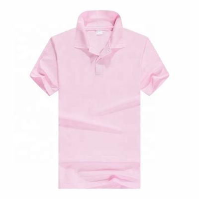 China Spandex 100% Polyester Anti-wrinkle Polo Shirts Sports With Custom Logo And Size for sale