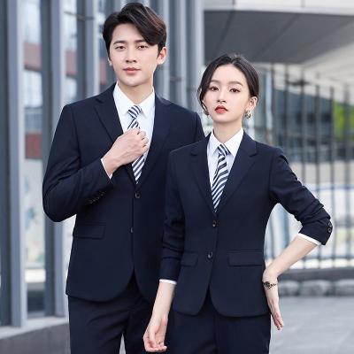 China Anti-wrinkle 2023 latest design simple three piece suit solid color small suit suit for men for sale