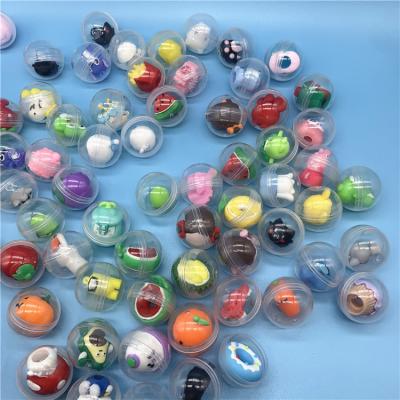 China Eco-friendly Material Cheap Small Plastic Egg Box Egg Capsule Toys Surprise Egg Capsule Toy For Vending Machine for sale