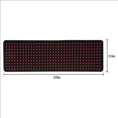 China Pigment Removal DropShipping 660nm 850nm Red Led Therapy Pad Red Light Therapy Belt 2021 for sale