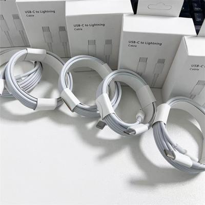 China Multi Function Data Transfer Cable USB Data Cable For Apple Original 8pin 1M 2M PD Fast Charging USB C To Light Up Type C Cable For iPhone 8 XR 11 12 13 Charger for sale