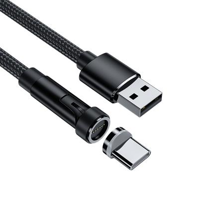 China Nylon Magnetic Type-c Cable Wholesale Magnetic USB Cable For Mobile Phones for sale