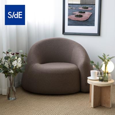 China Nordic Style Sofa Furniture Sofa Paste Design Original Creative Hotel Modern Lobbly Living Room Fabric Modular Sofachair Leather Armchair for sale