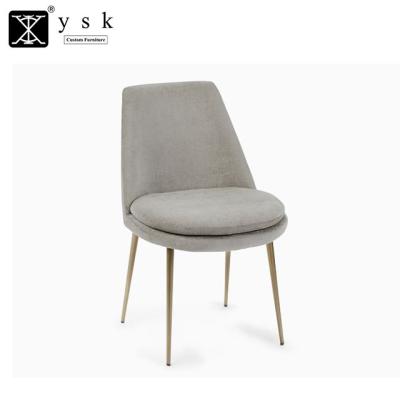 China Customize Modern Design DC-1540 Restaurant Furniture Finley Low Back Upholstered Dining Chair for sale