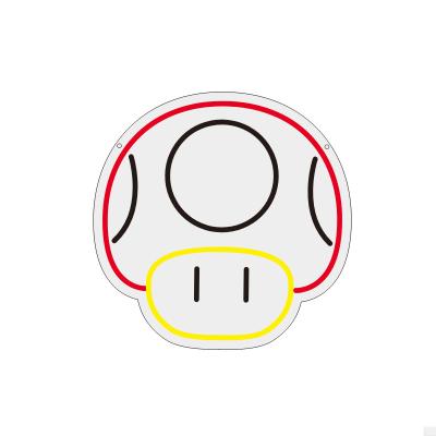 China Sports stadiums game props MARIO MUSHROOM neon sign style for sale