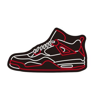 China Sports Stadiums Sneaker Air1 Shoes Big Neon Sign Style Customized for sale