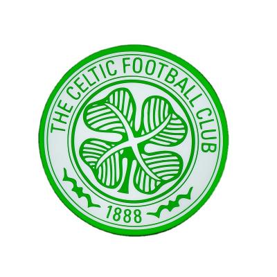 China Customized Handmade Rimless Led Lightbox For Celtic FC Logo Team Signage Customized Size for sale