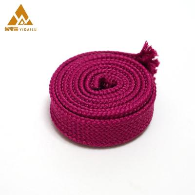 China Other Yidailu 1CM Purple Double Knit Woven Tape Braid String Custom Color and Lace Braid Cords and Width Hoodies for sale