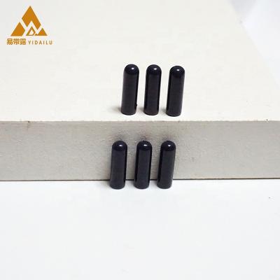 China Plastic Bullet Studs / Wholesale Customized Matte Color Plastic Hard Rubber Studs Plastic Caps Studs For Hoodie Strings for sale