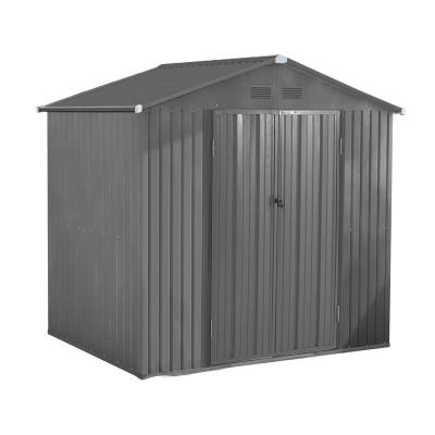 China 4*6FT Tool Sheds Metal Garden Storage Shed Sustainable Garden Store for sale