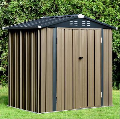 China 6' Sustainable x 4' Storage Sheds Outdoor Tool Sheds Metal Garden Shed for sale