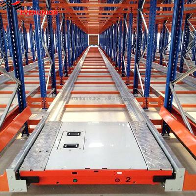 China Steel Utility Equipment Warehouse Storage Radio Shuttle Racking System SRS for sale