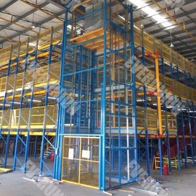 China Steel Racking And Corrosion Protection Suzhou Storage Warehouse Mezzanine Shelving for sale