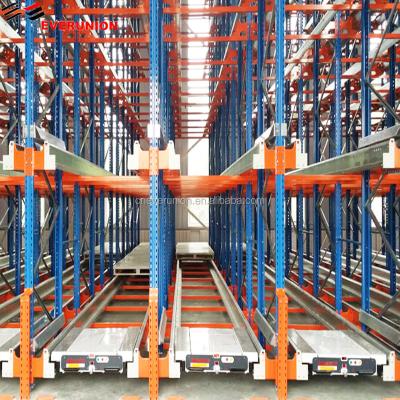 China Warehouse Racking Heavy Duty Adjustable Load 1500-2500kg Warehouse Pallet Shuttle Radio Racking System With CE Te koop