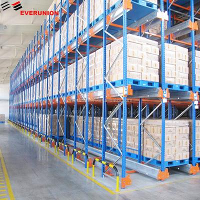 China Corrosion Protection Factory Price Radio Racking System Pallet Shuttle , Radio Shuttle Pallet Racking zu verkaufen