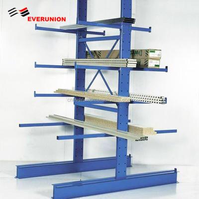 Κίνα 1.5/1.8/2.0/2.3/2.5/2.75/3.0/3.2mm Heavy Duty Rack Double Sided PVC Pipe Cantilever Rack, Pipe Storage Rack προς πώληση