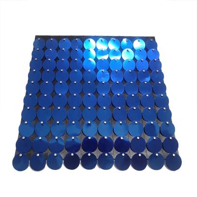 China 2021 Hot Sale Blue Decoration 3D Sequin Board Decoration for sale