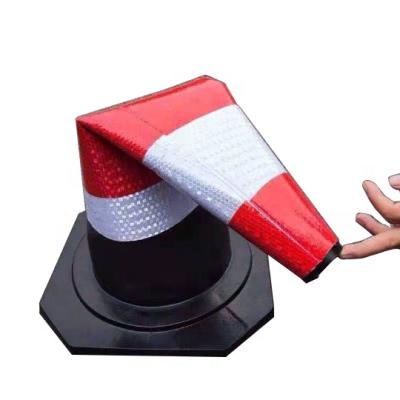 China 2022 traffic safety cones wholesale road safety rubber cones for traffic for sale