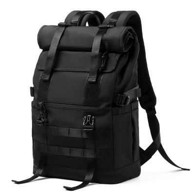 China Waterproof Anti Theft Backpack Rolltop Travel Expandable Convertible Laptop Backpack For Teenagers Student School Bags for sale