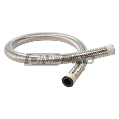 China 4 6 8 10 12 16 Reinforced Hose A CPE NBR Stainless Steel Rubber Braided Fuel Hose for sale