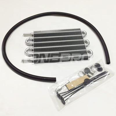 China 4 6 8 Rows Universal Aluminum Remote Transmission Case Transfer Case Oil Cooler Kit 4/6/8 Rows for sale