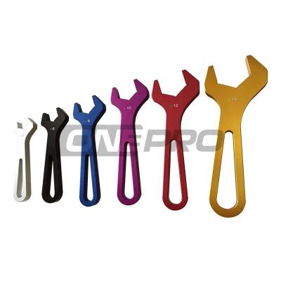 China Single Finished Aluminum Alloy Auto Repair Universal 6 Pieces -4 to -16 PAR Spanner Wrench Tool Kit Kit for sale